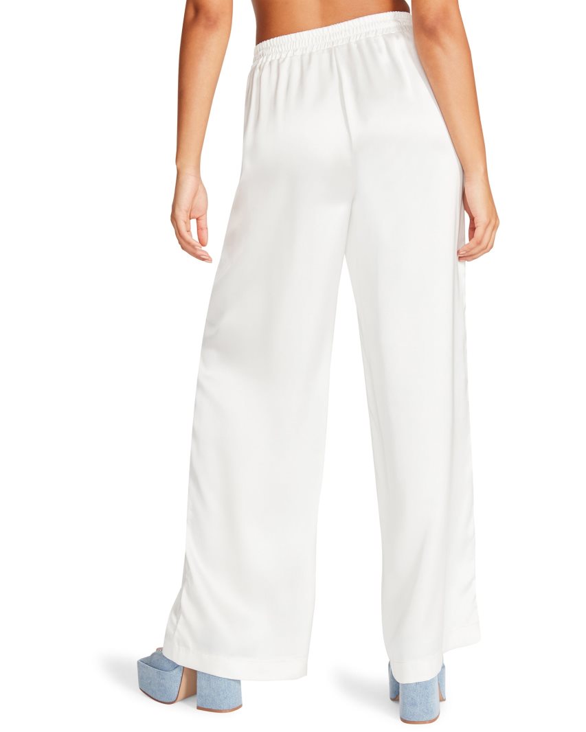 Pantalones Steve Madden Dorian Mujer Blancas | ES WV4S92